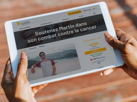 Soutenez Martin dans son combat contre le cancer