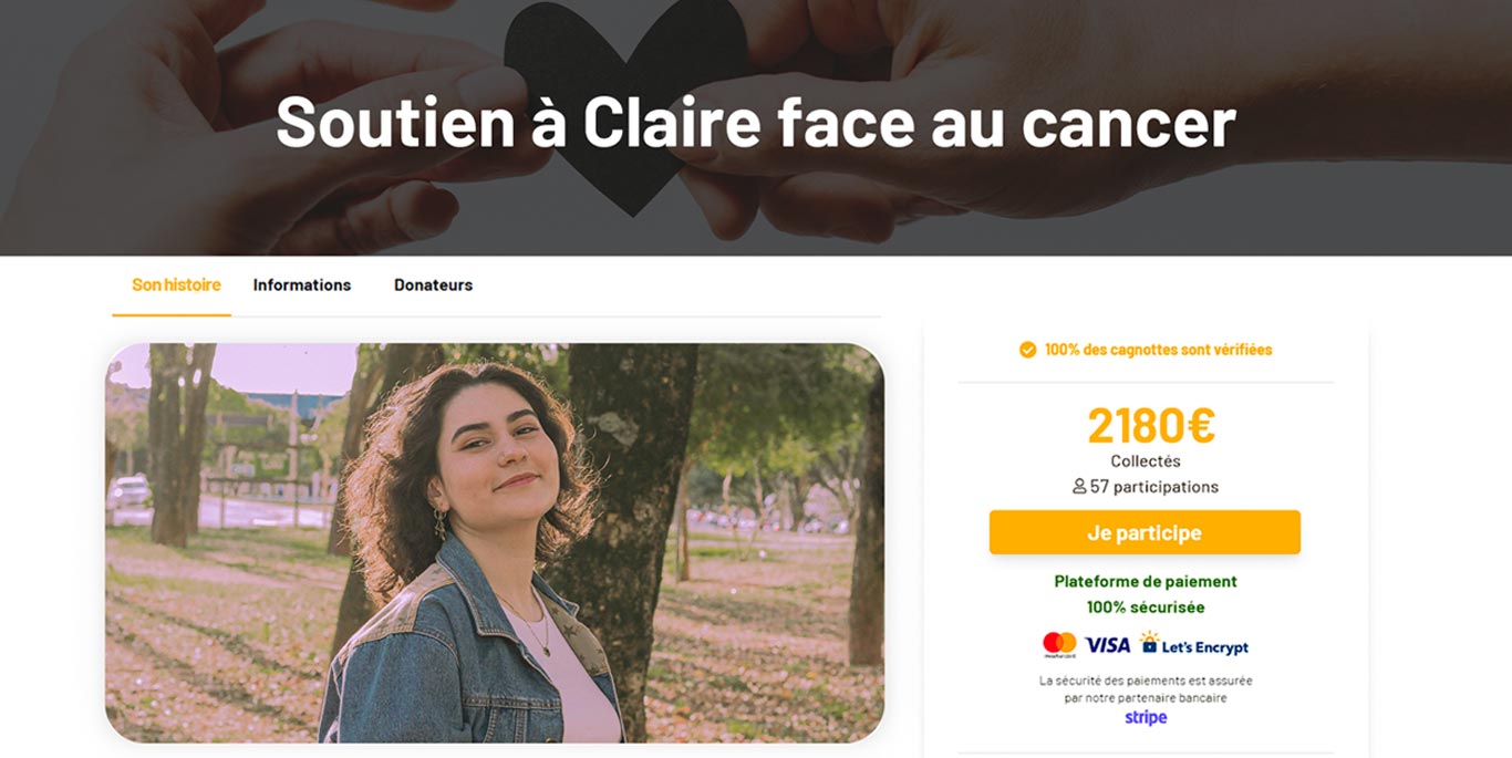 Soutenir un proche atteint d’un cancer grâce à une cagnotte